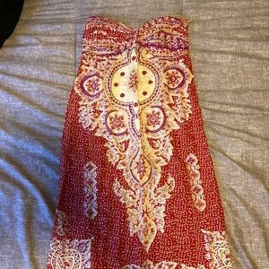 Angie size medium Long maxi summer dress